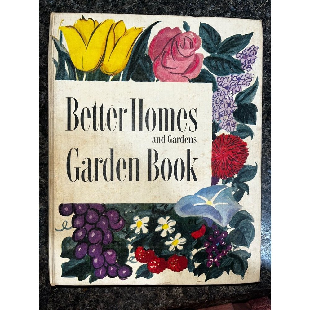 Vintage First Edition of Better Homes & Gardens Garden Book Copyright 1951